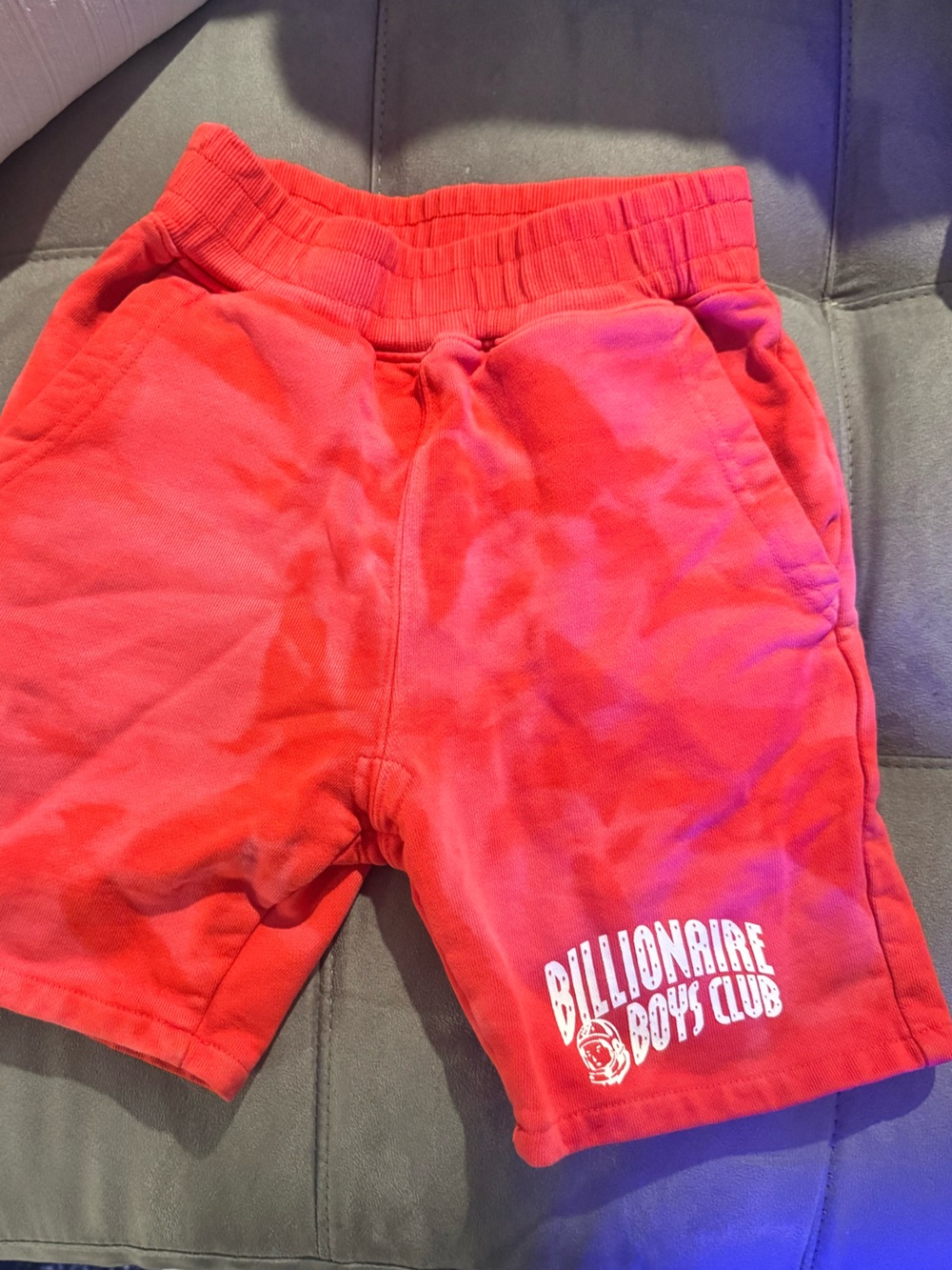 Billionaire Boys Club Red Logo Athletic Shorts
